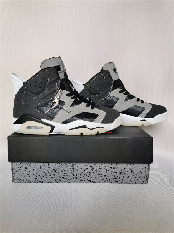 Women's  Black Running weapon Air Jordan 6 Shoes 015000